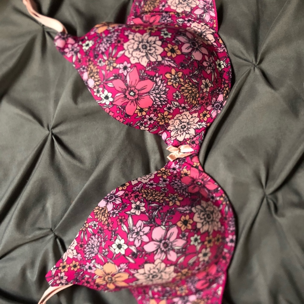 Floral bra